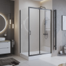 Душевой уголок BELBAGNO UNO-195-AH-1-130/80-C-Cr