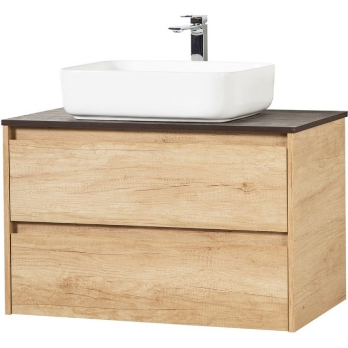 Тумба со столешницей и накладной раковиной BELBAGNO KRAFT100RNN-KEPBO-1084-SET