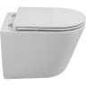 Унитаз подвесной безободковый BELBAGNO FLAY-TOR BB053CH-TOR-FC/BB870SC