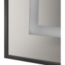 Зеркало BELBAGNO SPC-KRAFT-900-800-SENS-NERO, 900x800x32 мм